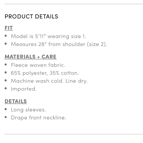 NWT Torrid Size 3X Fleece Drape Front Jacket - Picture 12 of 13